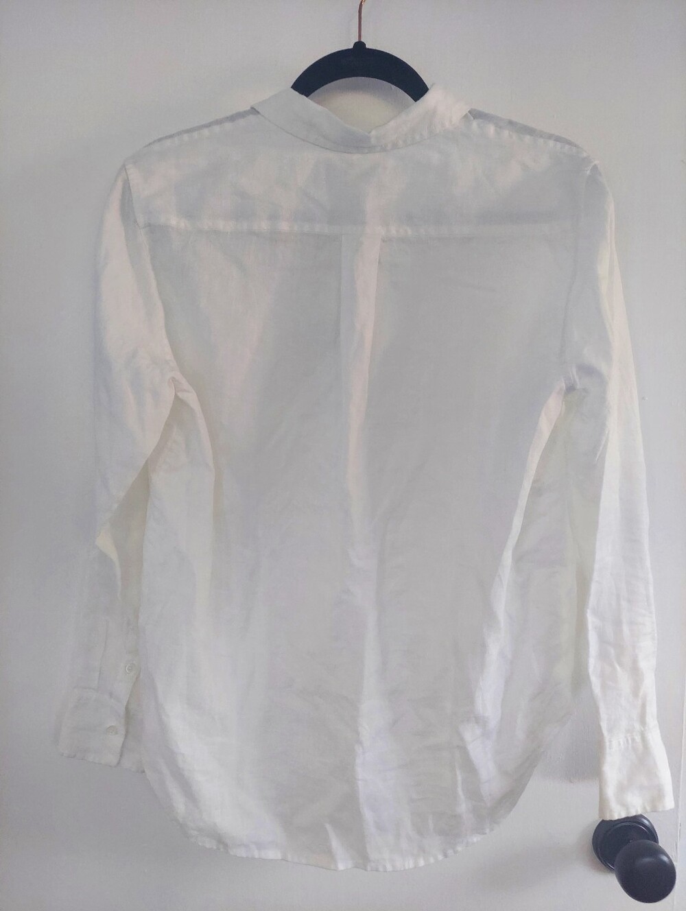 Everlane White Linen Shirt Size 4 - Picture 2 of 6